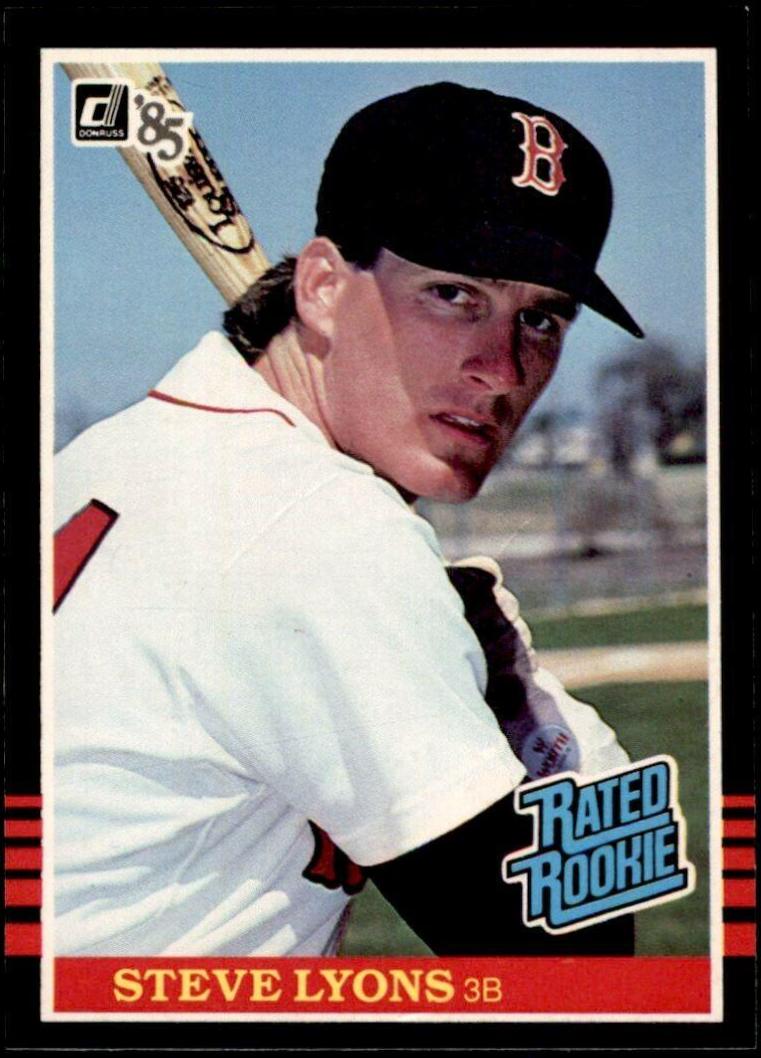 Steve Lyons #29 Baseball Cards 1985 Donruss