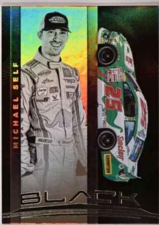 Michael Self #7 Racing Cards 2021 Panini Chronicles NASCAR Black