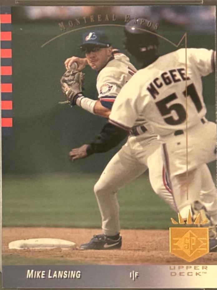 Mike Lansing #105 Baseball Cards 1993 SP