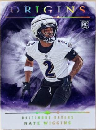 Nate Wiggins #143 Football Cards 2024 Panini Origins
