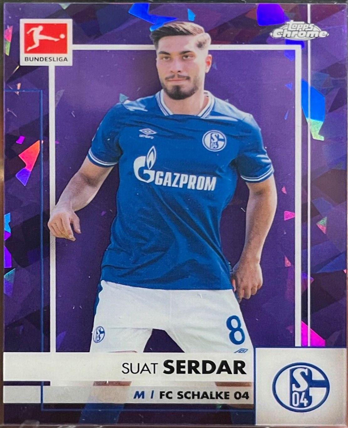 Suat Serdar #87 2020 Topps Chrome Bundesliga Soccer