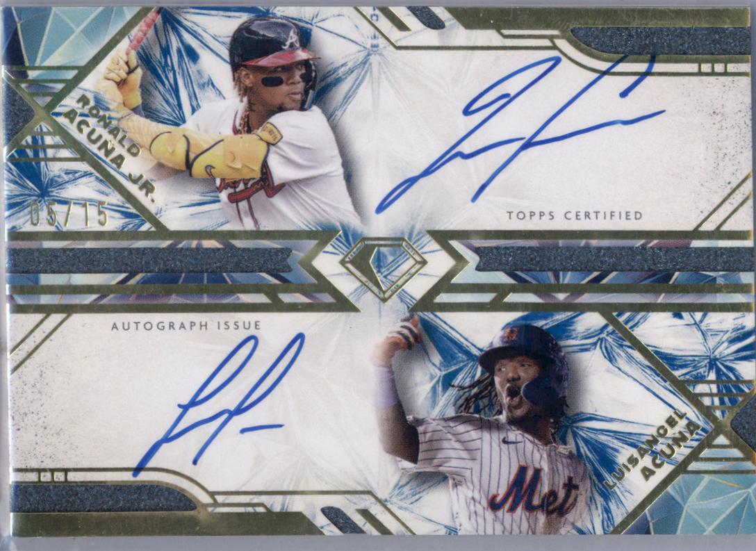 Luisangel Acuna / Ronald Acuna Jr. [Blue] #IDA-AAC