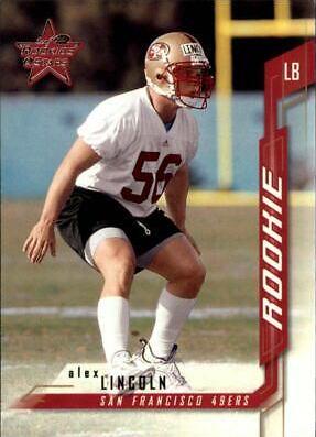 Alex Lincoln #174 2001 Leaf Rookies & Stars Football