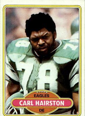 Carl Hairston #92 Football Cards 1980 Topps