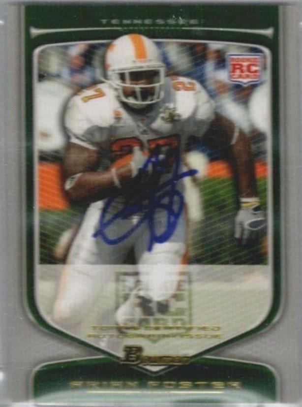 Arian Foster #183 2009 Bowman Draft Football