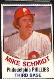 Mike Schmidt #43 Baseball Cards 1977 Hostess Twinkies Hand Cut