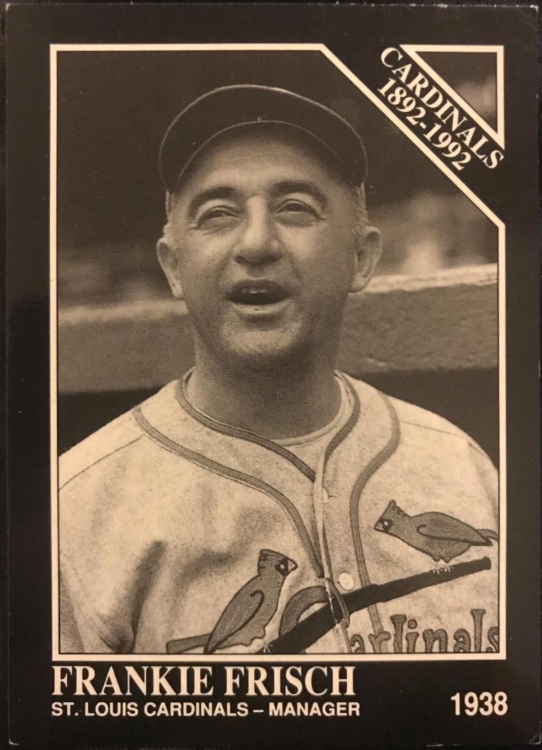 Frankie Frisch #634 Baseball Cards 1994 The Sporting News Conlon Collection