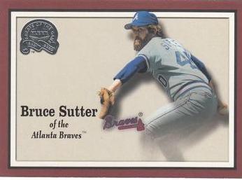 Bruce Sutter #17 Baseball Cards 2000 Fleer Greats