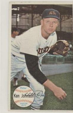 Ken Johnson #2 Baseball Cards 1964 Topps Giants