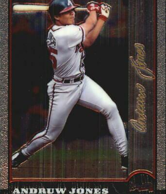 Andruw Jones #32 Baseball Cards 1999 Bowman Chrome Gold