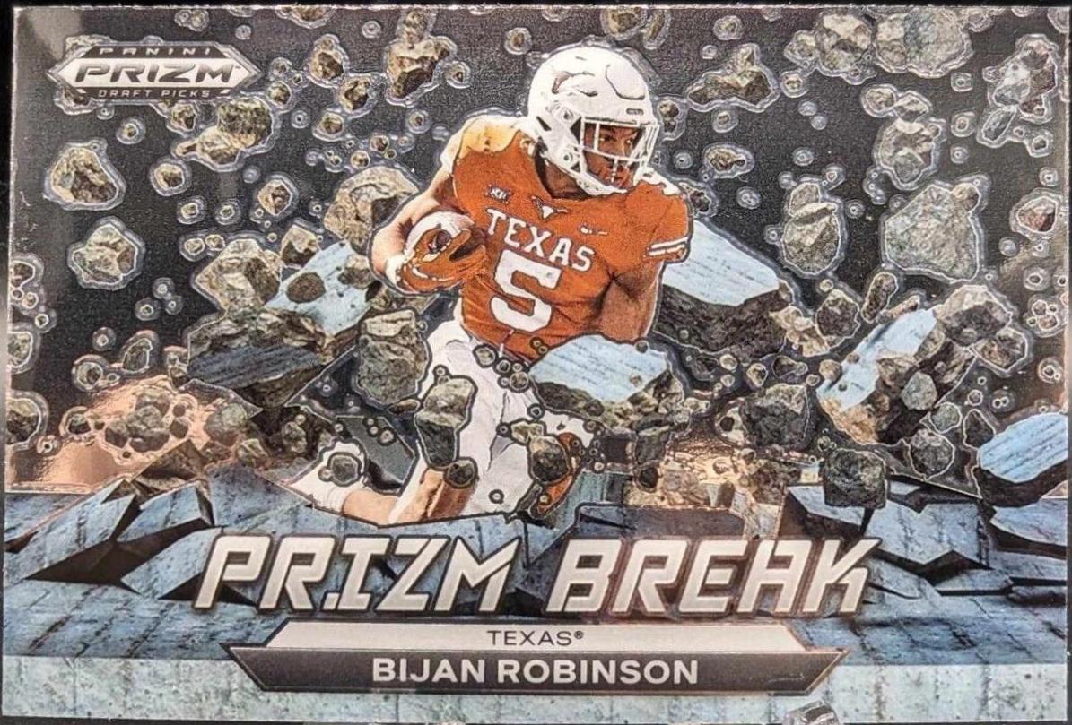 Bijan Robinson #PB-5 Football Cards 2023 Panini Prizm Draft Picks Break
