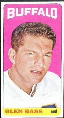 Glen Bass #24 Football Cards 1965 Topps