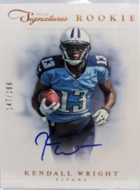 Kendall Wright #257 2012 Panini Prime Signatures Football