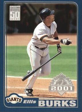Ellis Burks #17 Baseball Cards 2001 Topps Opening Day