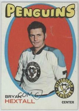 Bryan Hextall #16 Hockey Cards 1971 Topps
