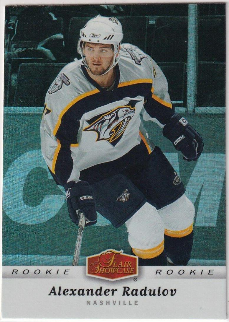 Alexander Radulov #317 Hockey Cards 2006 Flair Showcase
