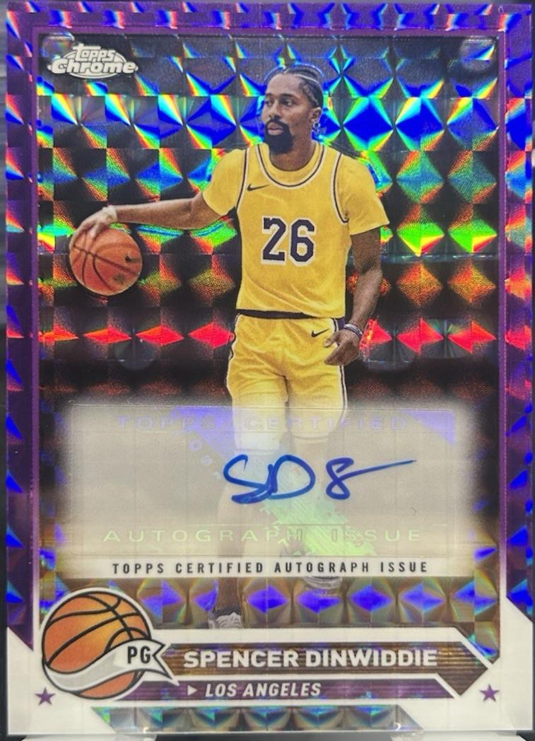 Spencer Dinwiddie [Purple Refractor] #CG-SD