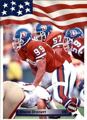 Shane Dronett #43 Football Cards 1992 All World