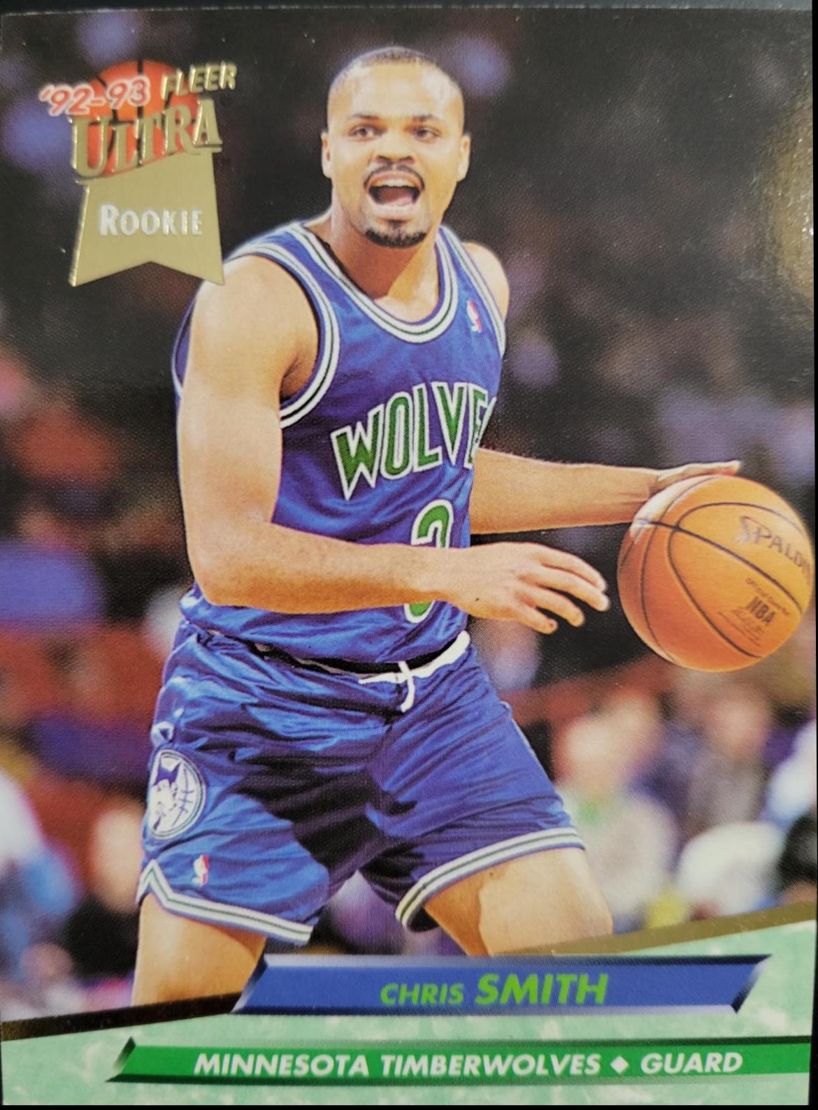 Chris Smith #309 Basketball Cards 1992 Ultra