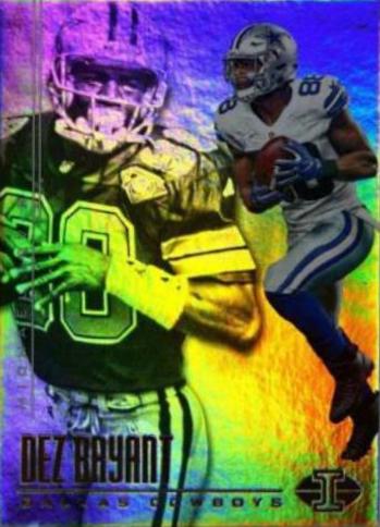 Dez Bryant, Michael Irvin #4 Football Cards 2017 Panini Illusions