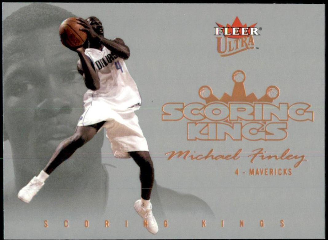 Michael Finley #23 Basketball Cards 2004 Ultra Scoring Kings