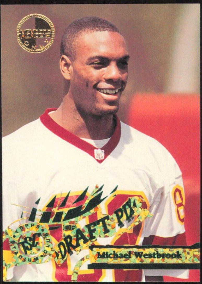 MICHAEL WESTBROOK #D449 Football Cards 1995 Stadium Club