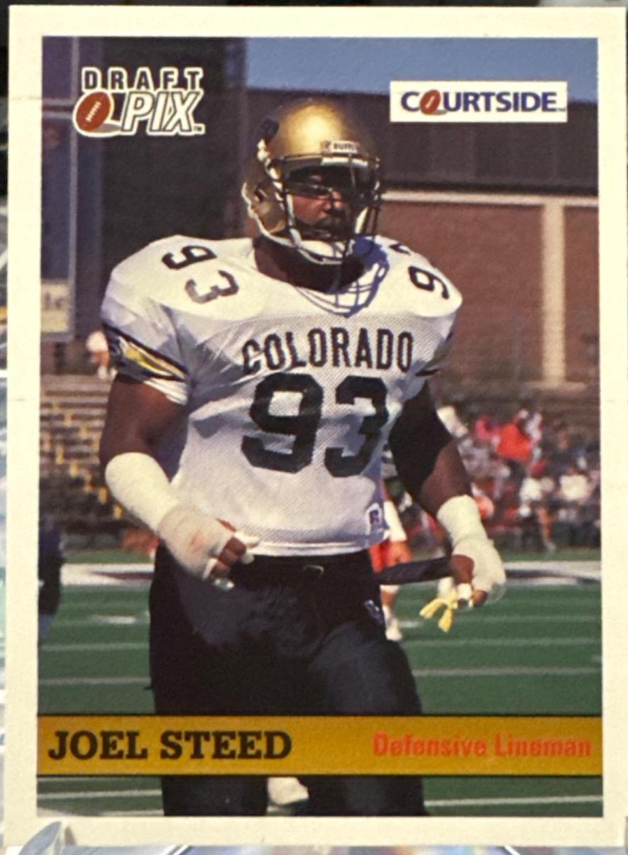 Joel Steed #21 Football Cards 1992 Courtside