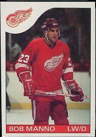 Bob Manno #134 Hockey Cards 1985 Topps