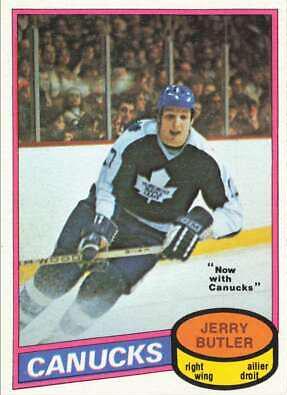 Jerry Butler #351 Hockey Cards 1980 O-Pee-Chee