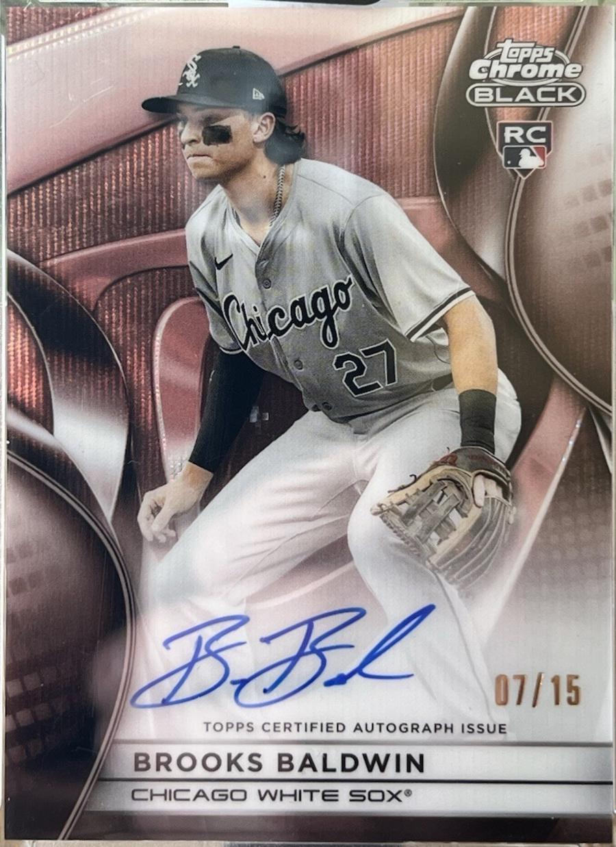 Brooks Baldwin [Rose Gold Wave Refractor] #CBA-BBA