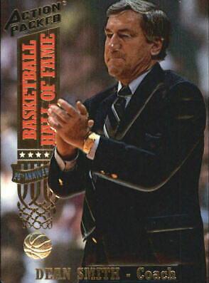 Dean Smith #16 Basketball Cards 1993 Action Packed Hall of Fame
