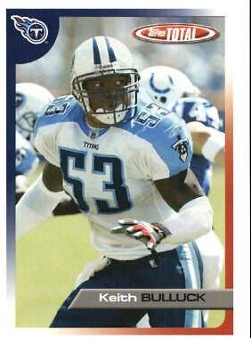 Keith Bulluck #16 Football Cards 2005 Topps Total