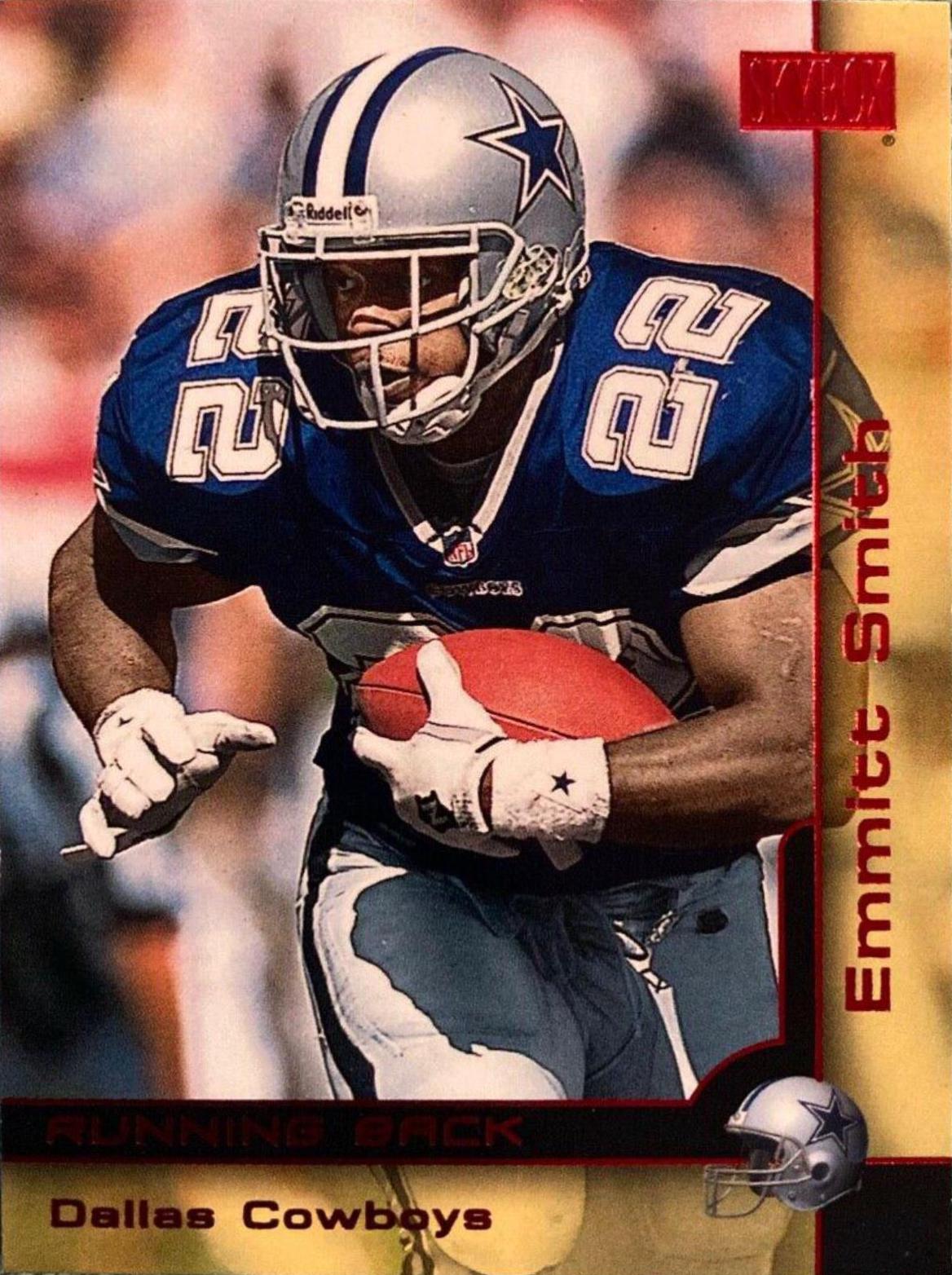 Emmitt Smith #36 Football Cards 2000 Skybox
