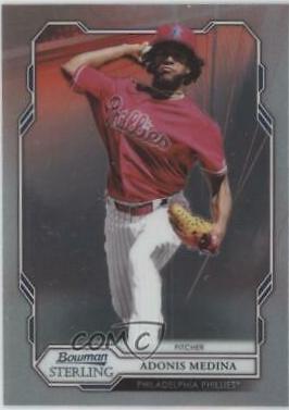 Adonis Medina #BPR-15 Baseball Cards 2019 Bowman Sterling