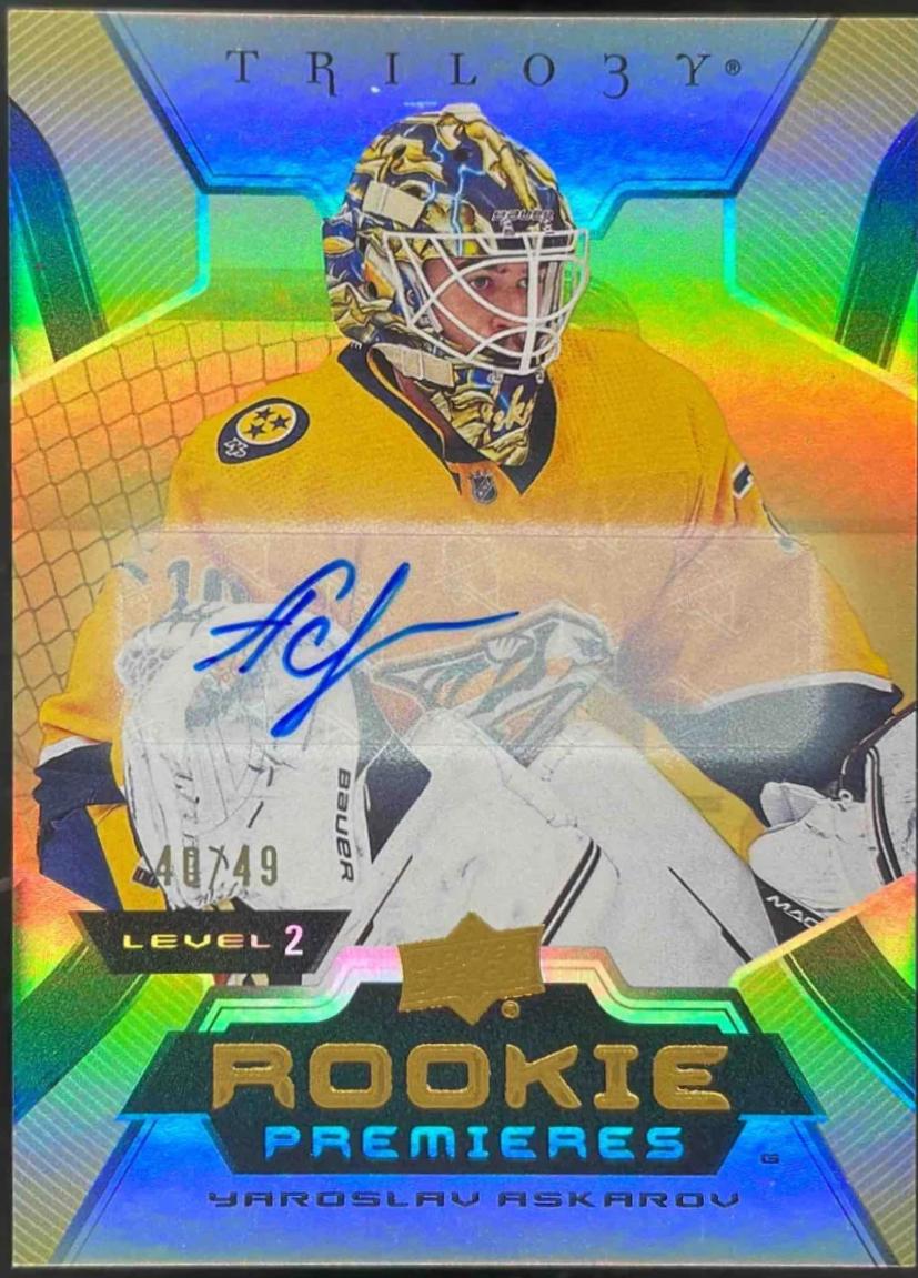 Yaroslav Askarov [Gold Autograph] #195