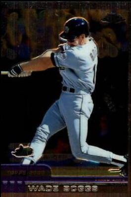 Wade Boggs #3 Baseball Cards 2000 Topps Chrome