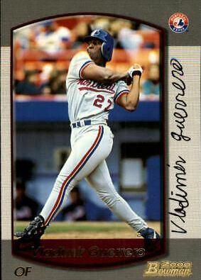 Vladimir Guerrero #1 Baseball Cards 2000 Bowman