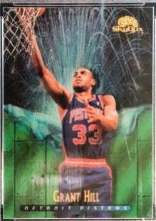 Grant Hill #M5 Basketball Cards 1995 Skybox Premium Meltdown