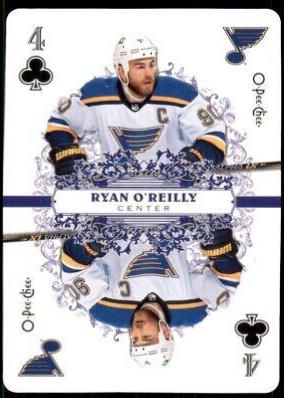 Ryan O'Reilly #4 Hockey Cards 2022 O Pee Chee Playing Cards