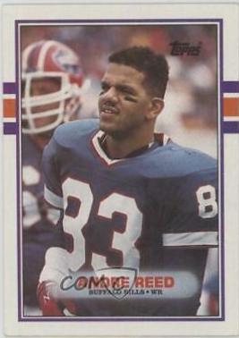 Andre Reed #52 Football Cards 1989 Topps