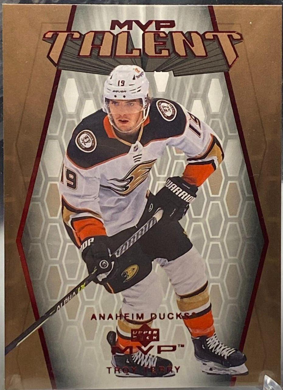 Troy Terry #MT-18 Hockey Cards 2023 Upper Deck MVP 20th Anniversary