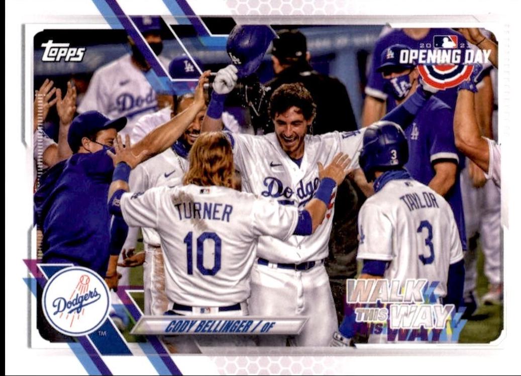 Cody Bellinger #WW-15 Baseball Cards 2021 Topps Opening Day Walk This Way