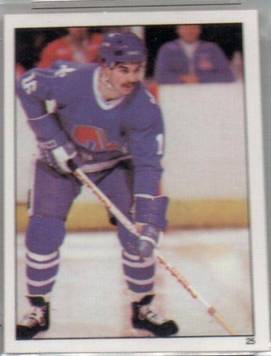 Michel Goulet #25 Hockey Cards 1982 Topps Stickers