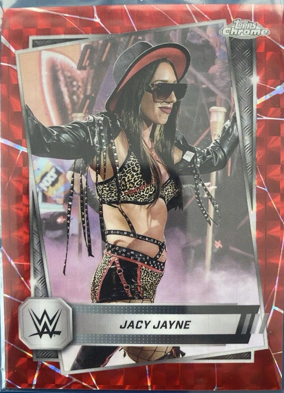 Jacy Jayne [Red Geometric Refractor] #50