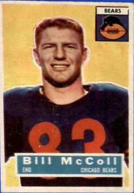 Bill McColl #83 1956 Topps Football
