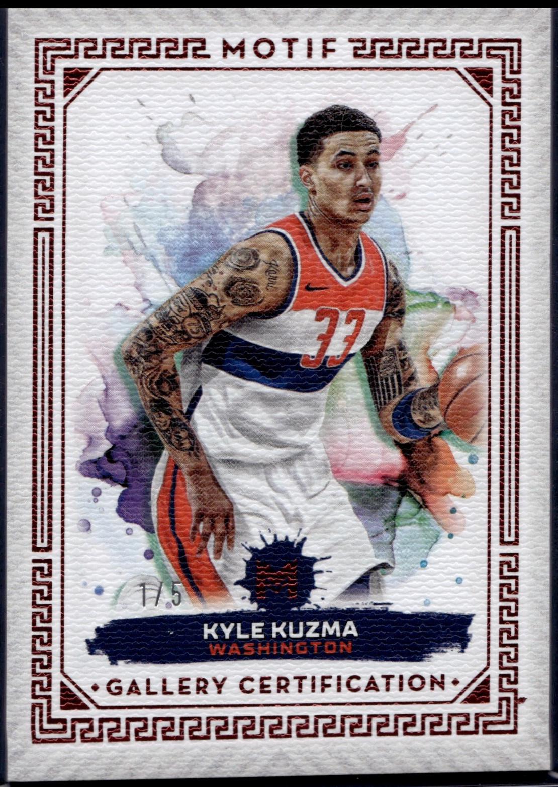 Kyle Kuzma #64 Basketball Cards 2023 Topps Motif