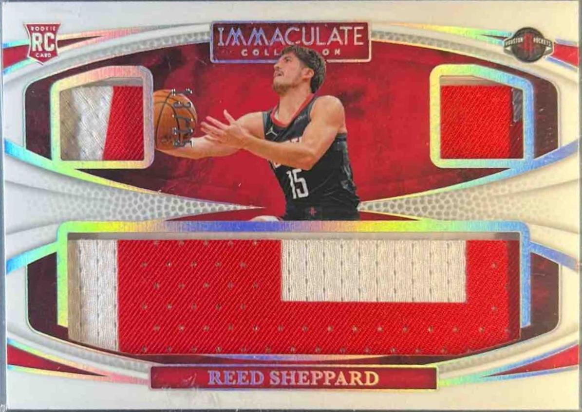 Reed Sheppard #3 2024 Panini Immaculate Rookie Reserve International Basketball