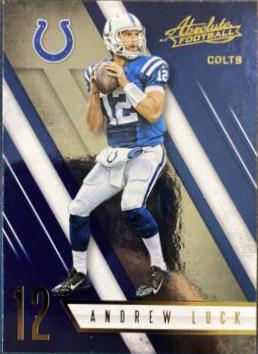 Andrew Luck #8 Football Cards 2016 Panini Absolute