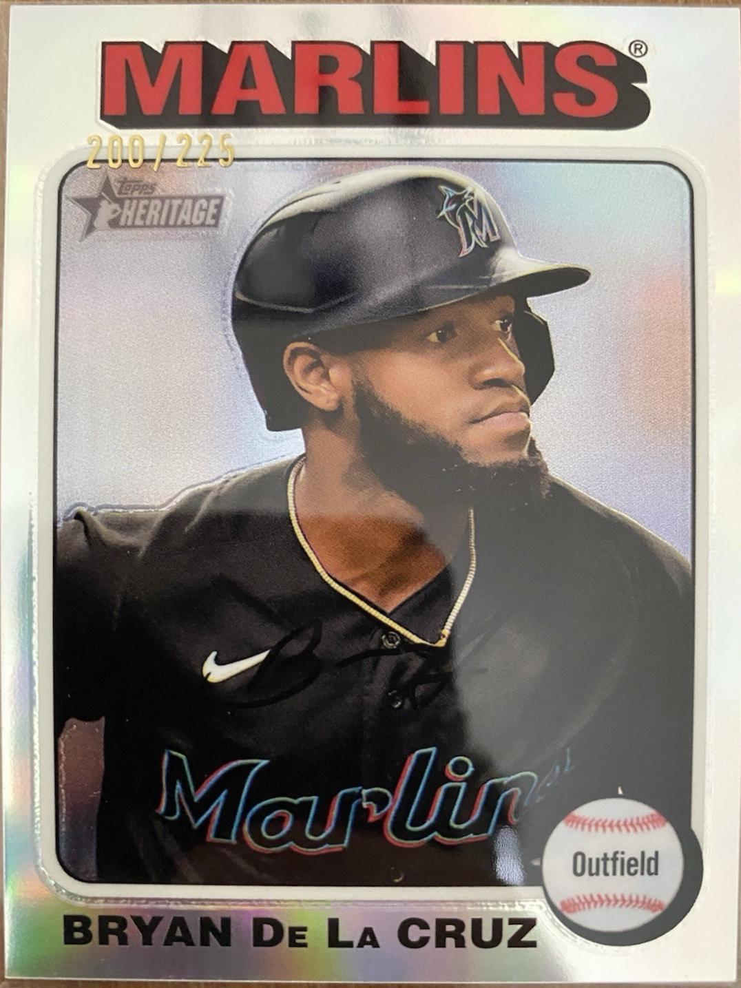 Bryan De La Cruz [Silver Chrome] #483