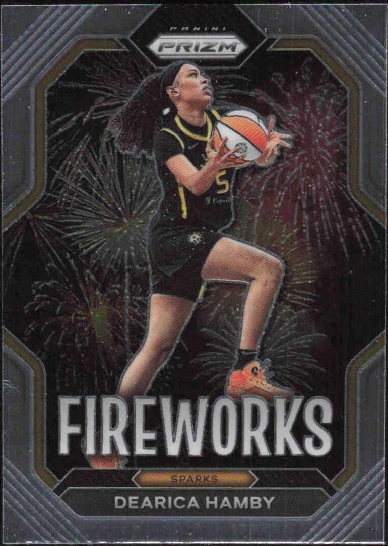 Dearica Hamby #5 Basketball Cards 2023 Panini Prizm WNBA Fireworks